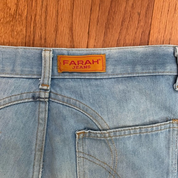 Vintage Farah Women's Jeans Wide Leg - Picture 5 of 16